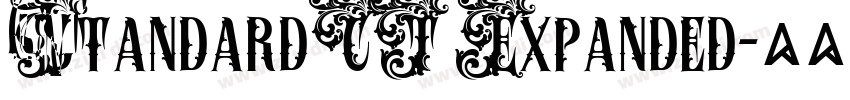 StandardCT Expanded字体转换 StandardCT Expanded字体转换